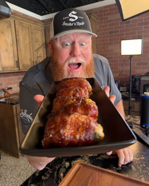 That feeling when a new recipe video is just a couple days away 🤩

Tune in Wednesday for our take on the Texas classic, Armadillo Eggs!

#smokenmagic #smokenmagicrecipes #armadilloeggs #texasfoods #baconbaconbacon #bbqfamily