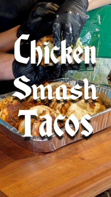 Thanks to our friends Ryan and Kim of @damnfinebeefandswine for making us these amazing Chicken Smash Tacos! They come together in just minutes, making for easy meals that are perfect for weeknight dinners or your next backyard cookout.
You can check out the full recipe, including their take on an Asian pork version, over on our Youtube channel!
#smokenmagic #smokenmagicrecipes #smashtacos #damnfinebeefandswine #tacorecipes #bbqfamily #royaloakcharcoal #charcoalofchampions