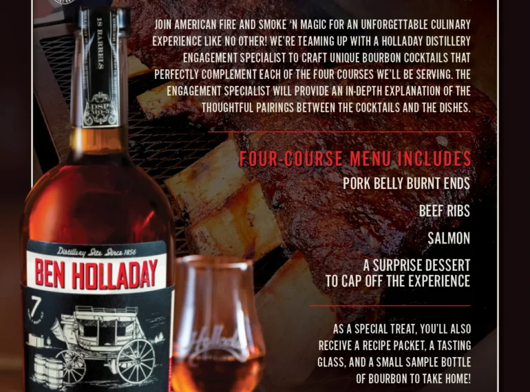 bourbon and bbq class