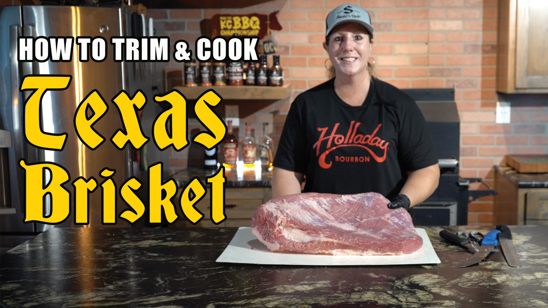 how to trim and cook a Texas brisket