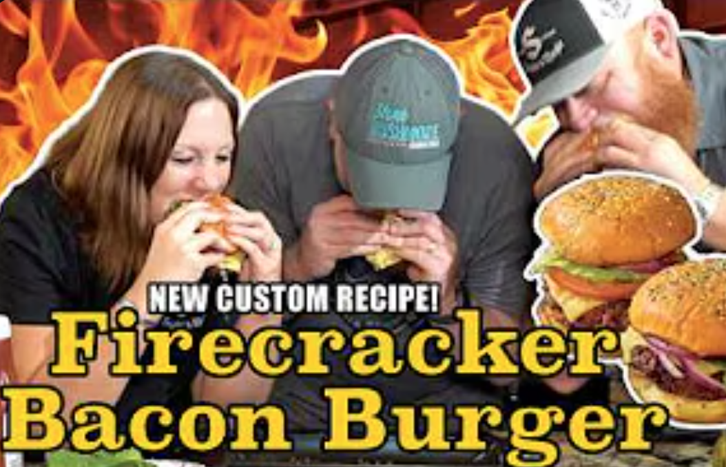 Firecracker Bacon Burger