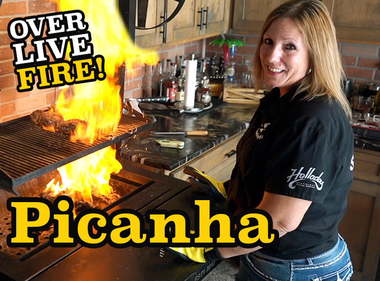 Smoke n Magic recipe for Picanha over live fire on a Santa Maria grill