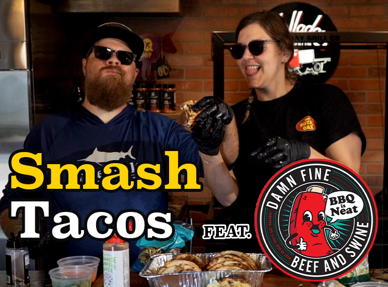 Smash Tacos recipe featuring Damn Fine Beef & Swine